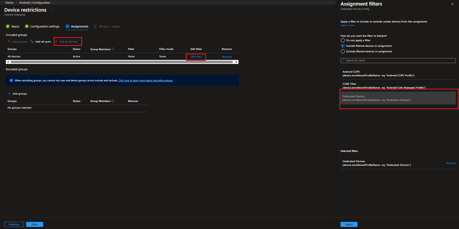How to Configure Android Enterprise Dedicated Kiosk Devices with Intune ...