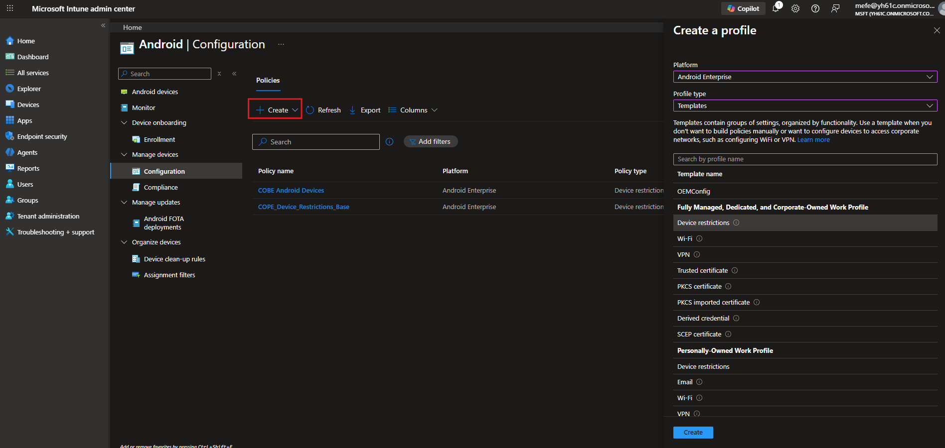How to Configure Android Enterprise Dedicated Kiosk Devices with Intune ...